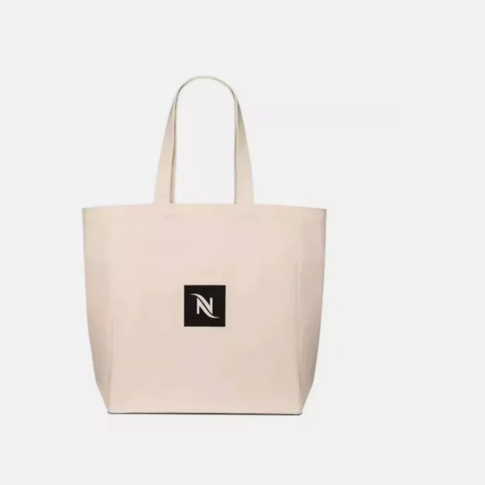 NEW Nespresso Upcycled Canvas Tote Bag